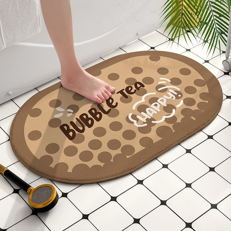 Bathroom Rug 40x60cm Water Absorbent Mat Anti-Slip Bottom Bathroom Rug 40x60cm Water Absorbent Mat Anti-Slip Bottom